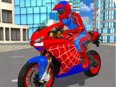 Permainan Hero Stunt Spider Bike Simulator 3d 2 secara online