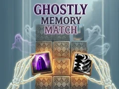 Permainan Ghosts Memory Match secara online