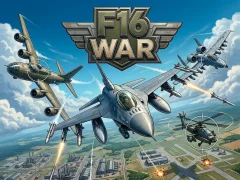 Permainan F16 War secara online