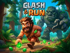 Permainan Clash & Run secara online