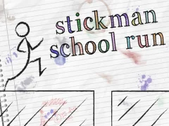 Permainan Stickman School Run secara online
