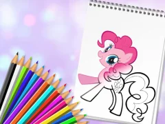Permainan Cute Pony Coloring Book secara online