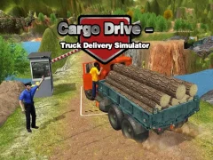 Permainan Cargo drive - Truck Delivery Simulator secara online