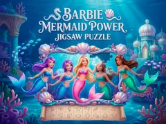 Permainan Barbie Mermaid Power Jigsaw Puzzle secara online