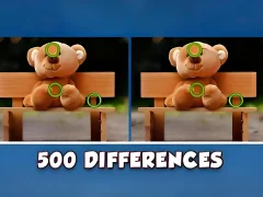 Permainan Find 500 Differences secara online