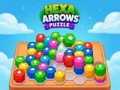 Permainan Hexa Arrows Puzzle secara online