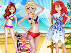 Permainan Summer Beach Outfits secara online