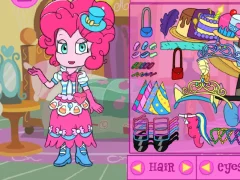 Permainan My little pony Equestria Girls Pinkie Pie Dress Up secara online