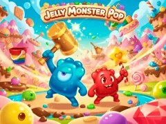 Permainan Jelly Monster Pop secara online