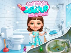 Permainan Sweet Baby Girl Cleanup Messy House secara online