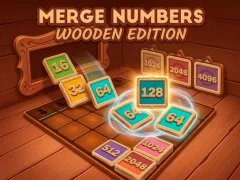 Permainan Merge Numbers Wooden Edition secara online
