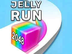 Permainan Jelly Run 2048 secara online