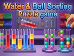 Permainan Water & Ball Sorting Puzzle game secara online