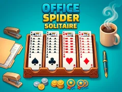 Permainan Office Spider Solitaire secara online