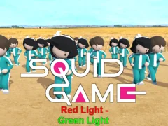 Permainan Squid game: Green Light, Red Light secara online