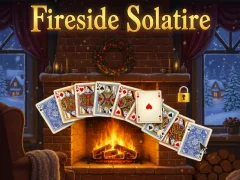 Permainan Fireside Solitaire secara online