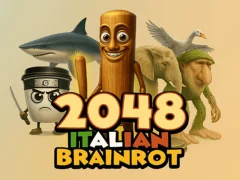 Permainan 2048 Italian Brainrot secara online