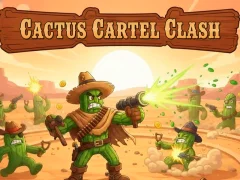 Permainan Cactus Cartel Clash secara online