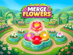 Permainan Merge Flowers secara online