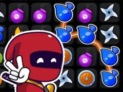 Permainan Ninja Spell Match secara online