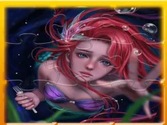 Permainan Mermaid Ariel Princess Jigsaw Puzzle secara online