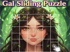Permainan Gal Sliding Puzzle secara online