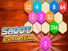 Permainan Shoot 2048 Hexa secara online