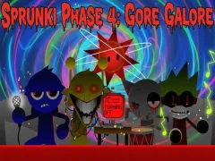 Permainan Sprunki Phase 4: Gore Galore secara online
