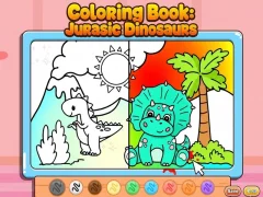 Permainan Coloring Book: Jurassic Dinosaurs secara online