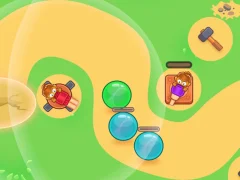 Permainan Monkey Bubble Defense secara online