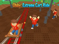 Permainan Obby: Extreme Cart Ride secara online