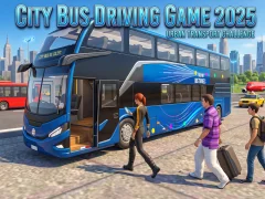 Permainan City Bus Driving Game 2025 secara online