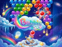 Permainan Bubble Sky secara online