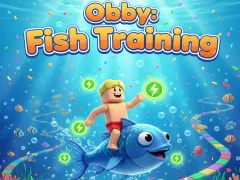Permainan Obby: Fish training secara online