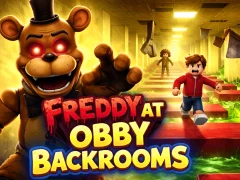 Permainan Freddy at Obby Backrooms secara online