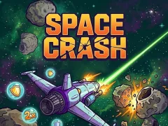 Permainan Space Crash secara online