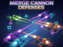 Permainan Merge Cannon Defenses secara online