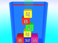 Permainan 2048 3D: Merge Cubes secara online