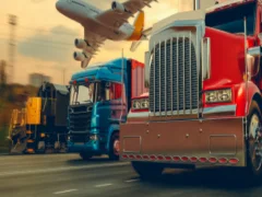 Permainan Euro Truck Driving Simulator secara online