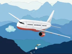 Permainan Stickman Escape - Plane and Ship secara online