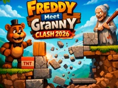 Permainan Freddy Meet Granny Clash 2026 secara online