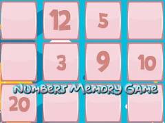 Permainan Memory Game With Numbers secara online
