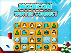 Permainan Mojicon Winter Connect secara online