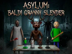Permainan Asylum: Baldi Granny Slender secara online