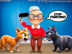 Permainan Cat and Granny secara online