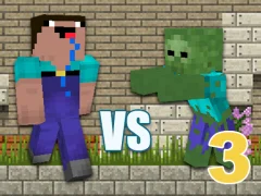 Permainan Noob vs Zombies 3 secara online