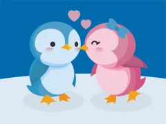 Permainan Cute Penguin Puzzle secara online