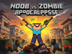 Permainan Noob vs Zombie Apocalypse secara online