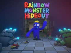 Permainan Rainbow Monster Hideout 3D secara online