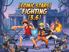 Permainan Comic Stars Fighting 3.6 secara online